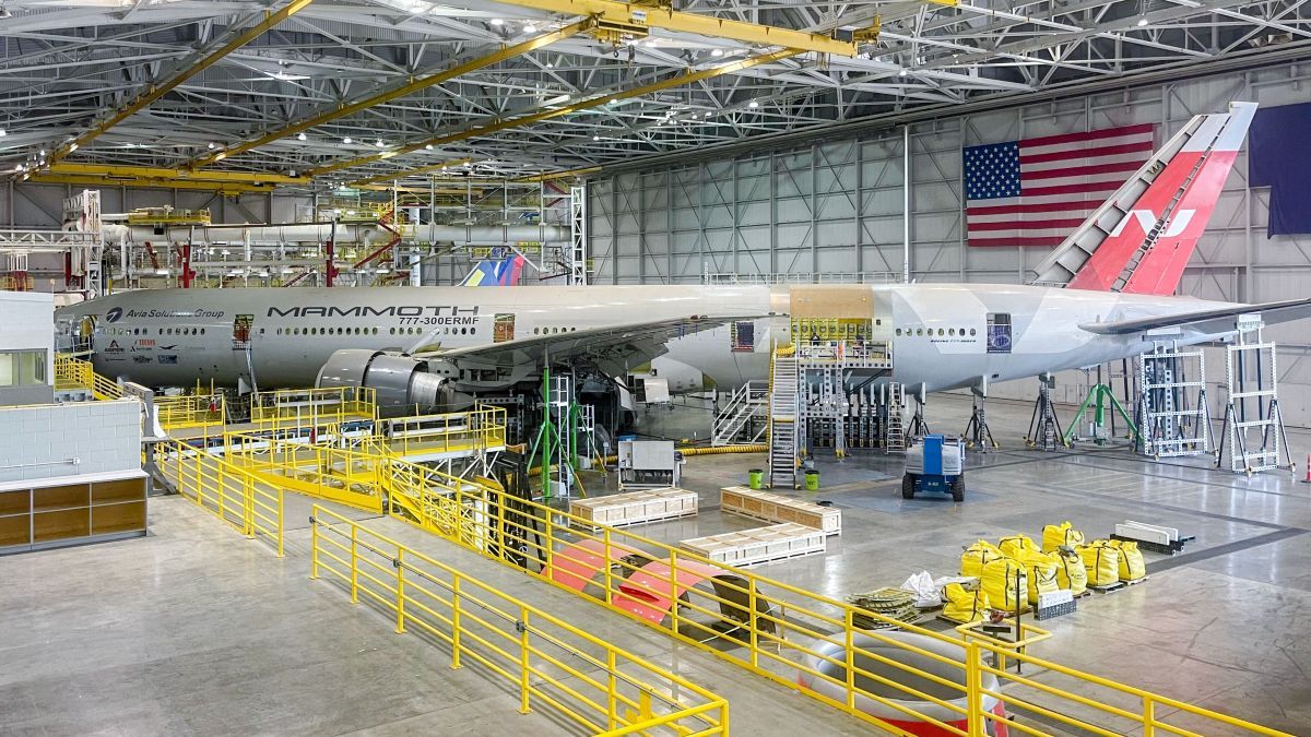 Avia Solutions Group to complete  one of the world’s first Boeing 777-300ER passenger-to-freighter conversions